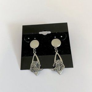 Vintage Dangling Stud Back Earrings
